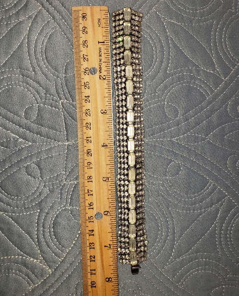 Kramer of New York bracelet rhinestone baguette - Picture 10 of 10